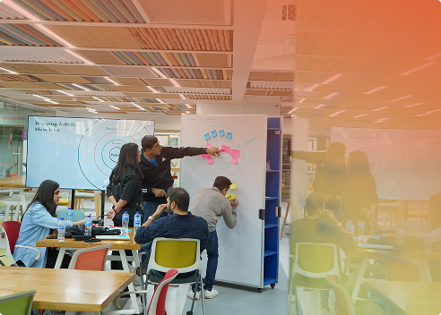 Participants in discussion