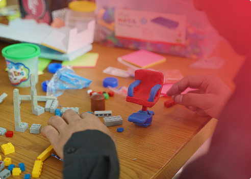 Students collaborating